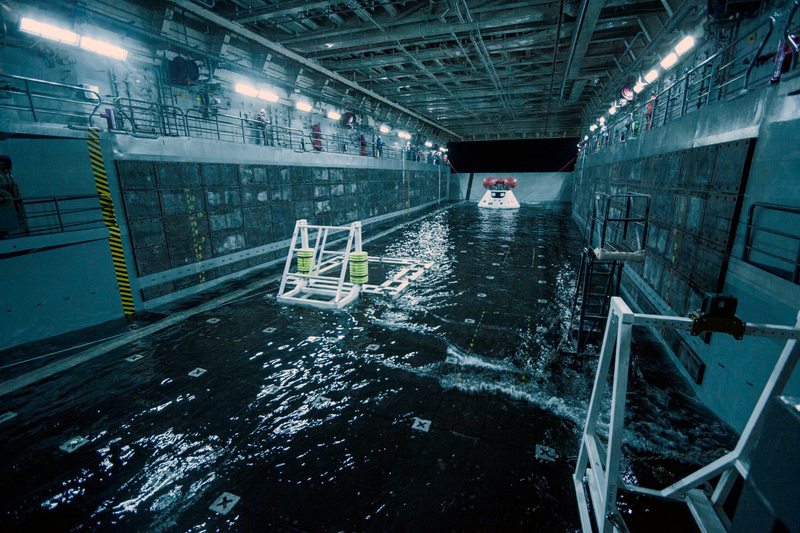 Illustration for article titled Orion's splashdown test